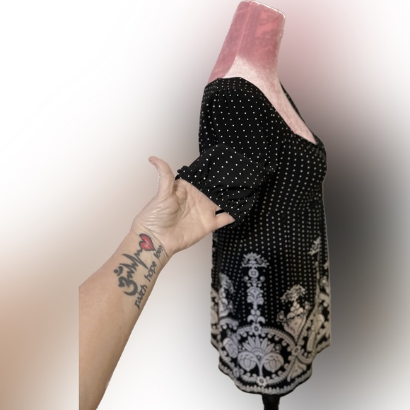 Amazing Find! Beautiful Refine Decadent Classic Classy Black & White Dress AGB - Picture 5 of 14